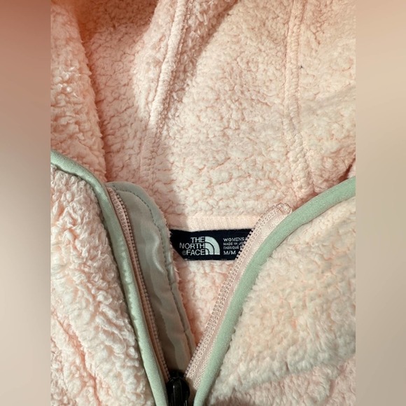 The North Face Pink and Cream Hoodie - Picture 9 of 12